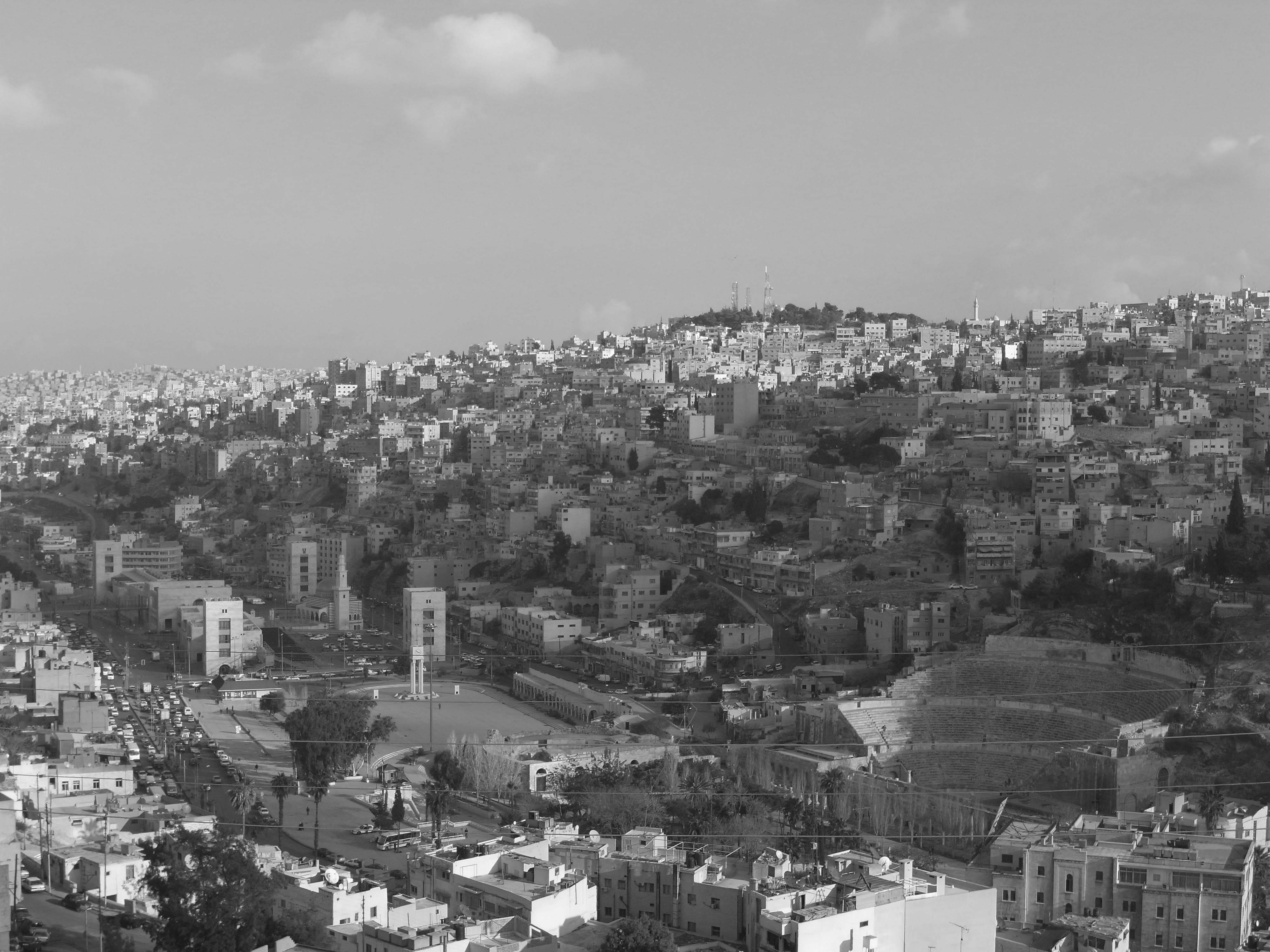 アンマン市内（ヨルダン）