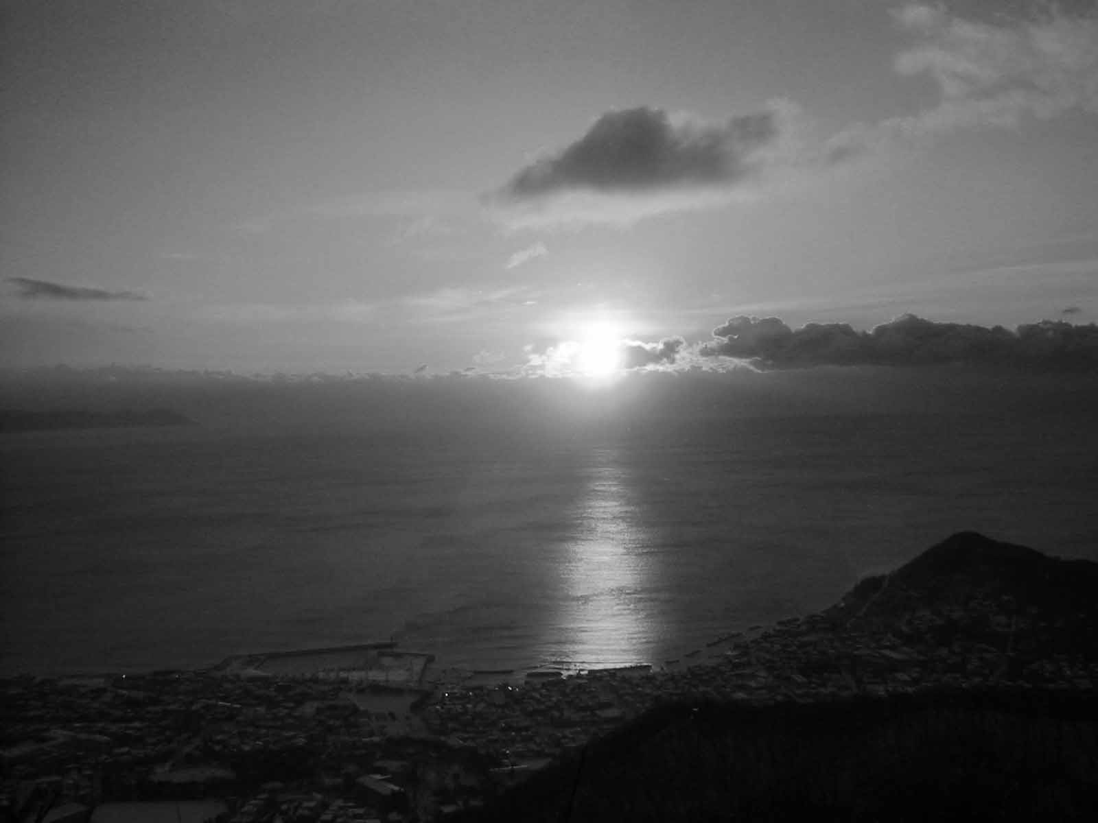 函館山　初日の出