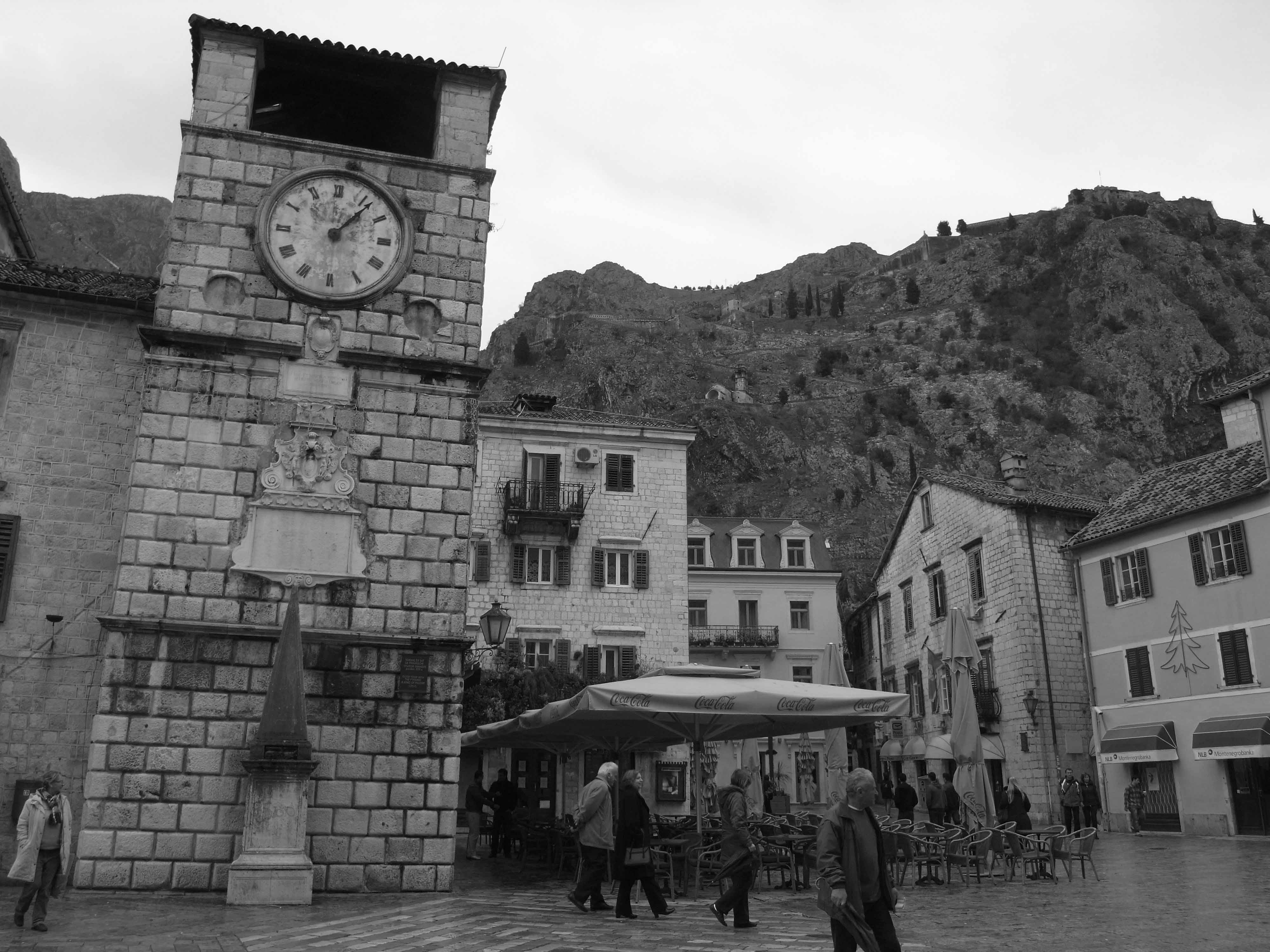 コトル市内（モンテネグロ）