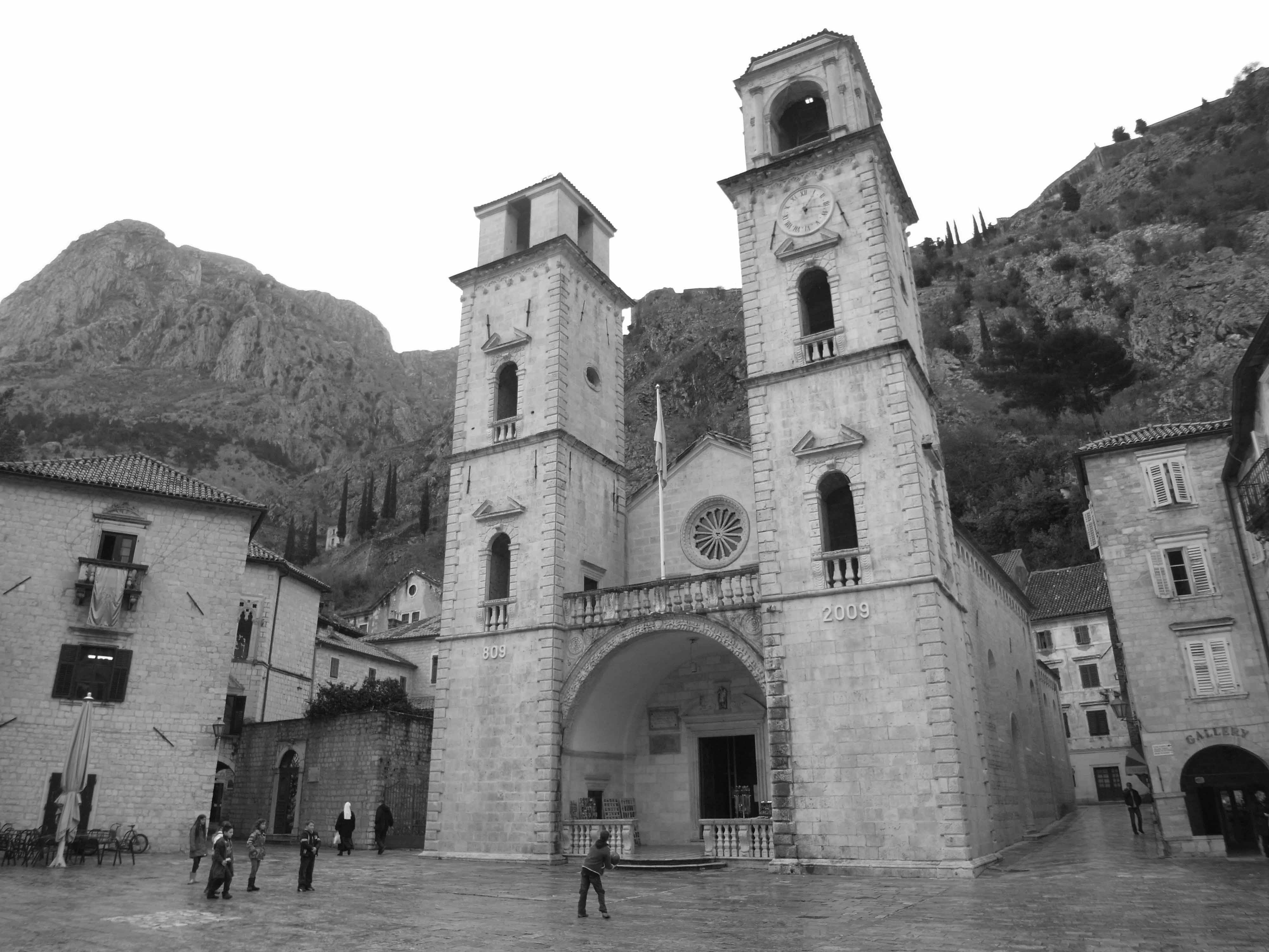 コトル市内（モンテネグロ）