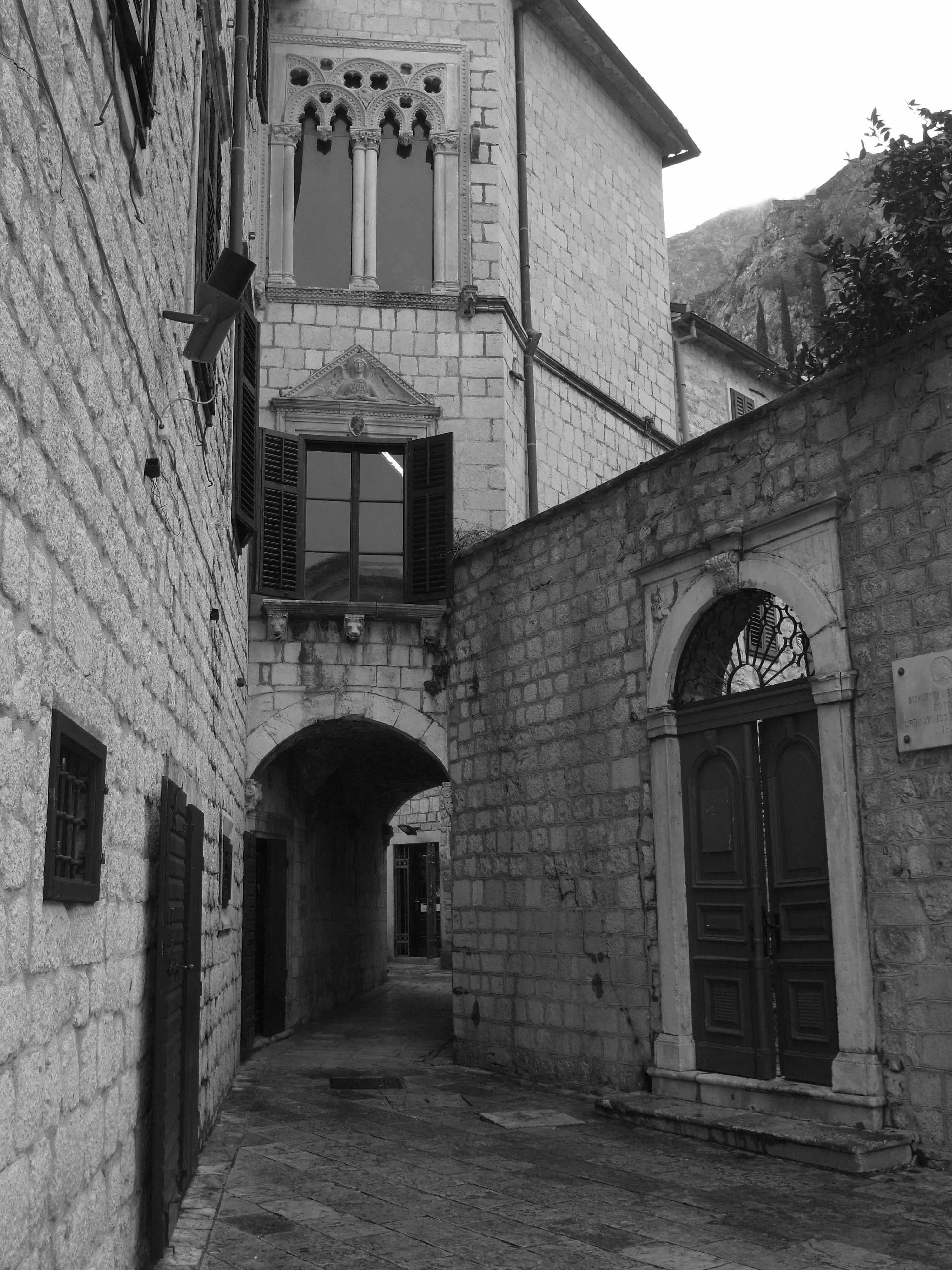 コトル市内（モンテネグロ）