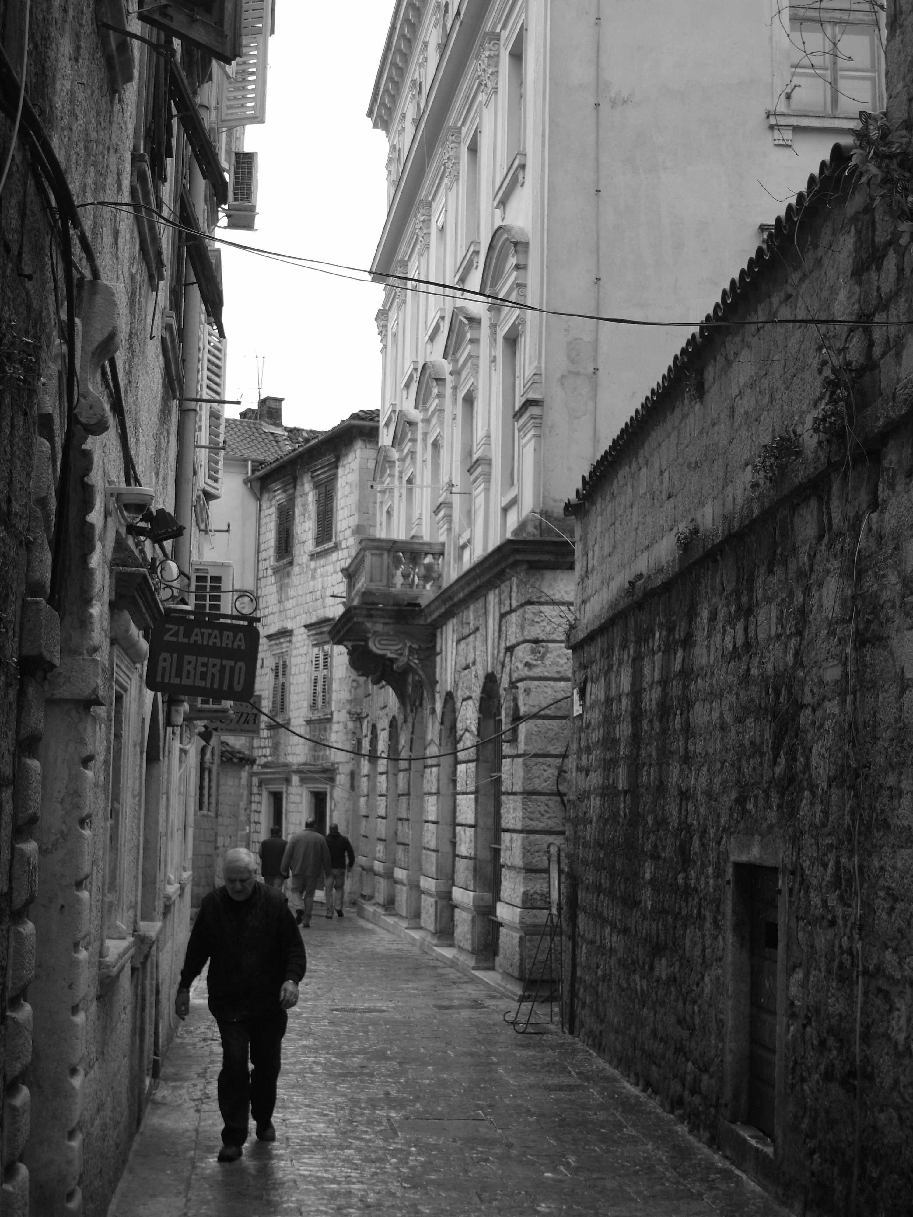 コトル市内（モンテネグロ）