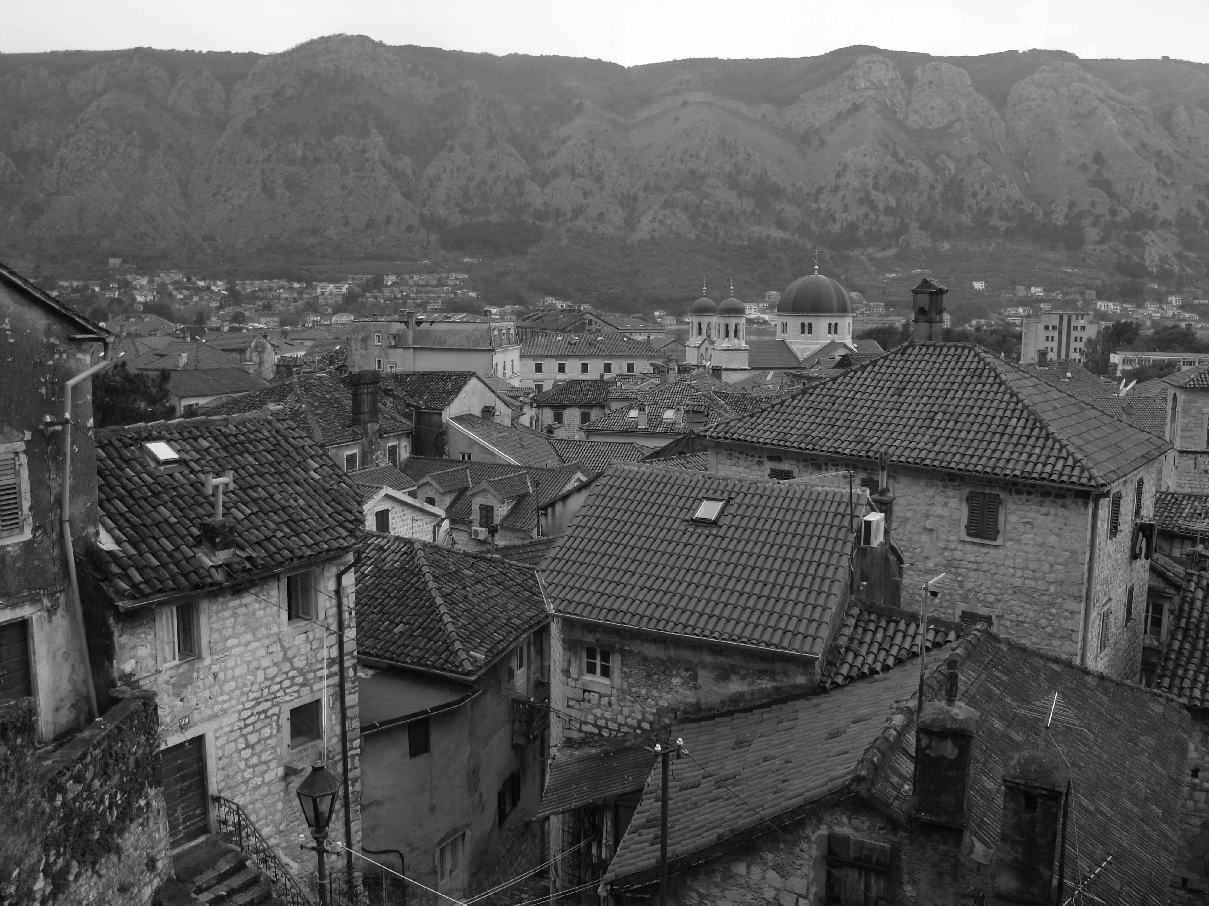 コトル市内（モンテネグロ）