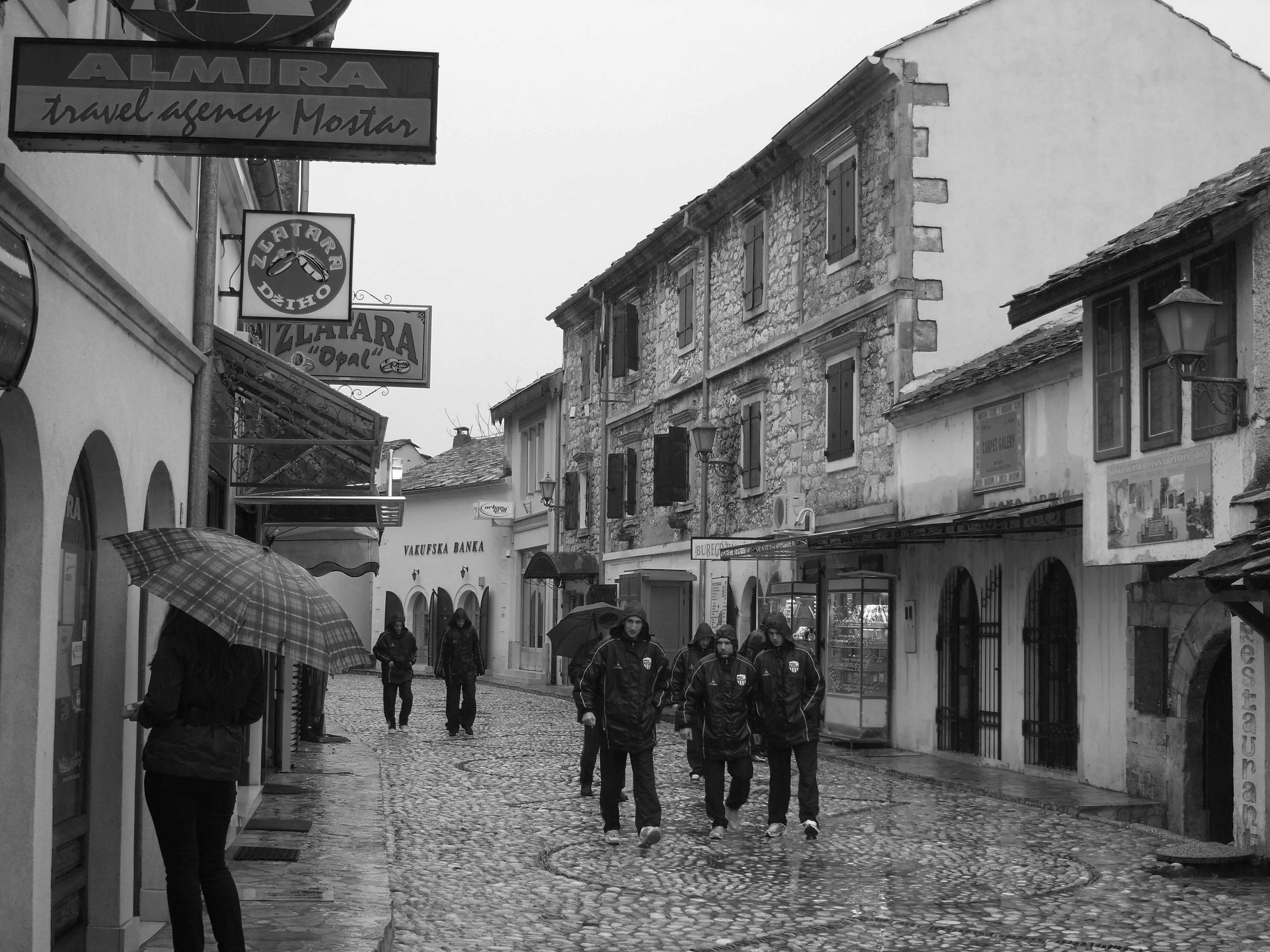 モスタル市内（ボスニア・ヘルツェゴビナ）