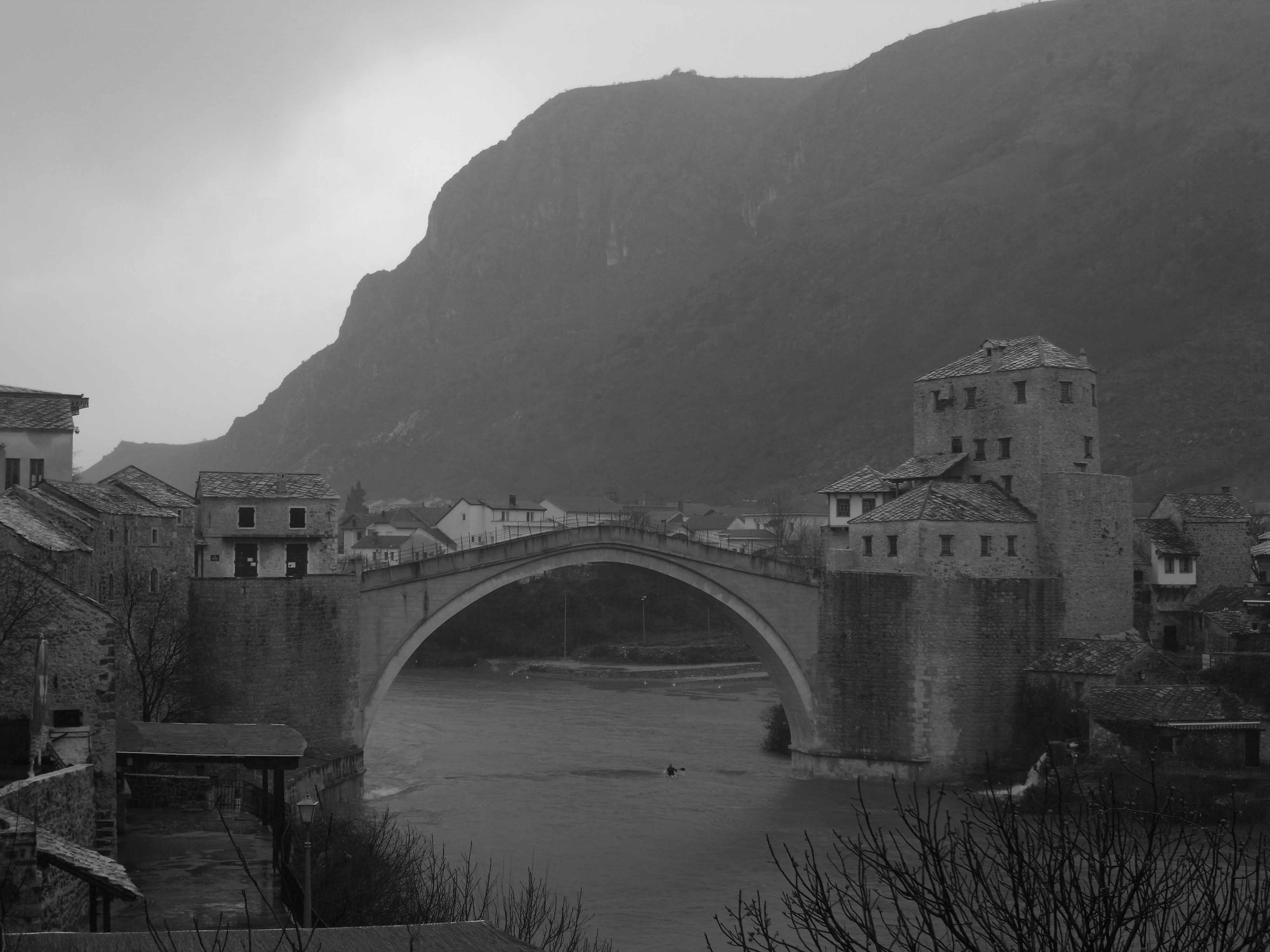 モスタル市内（ボスニア・ヘルツェゴビナ）