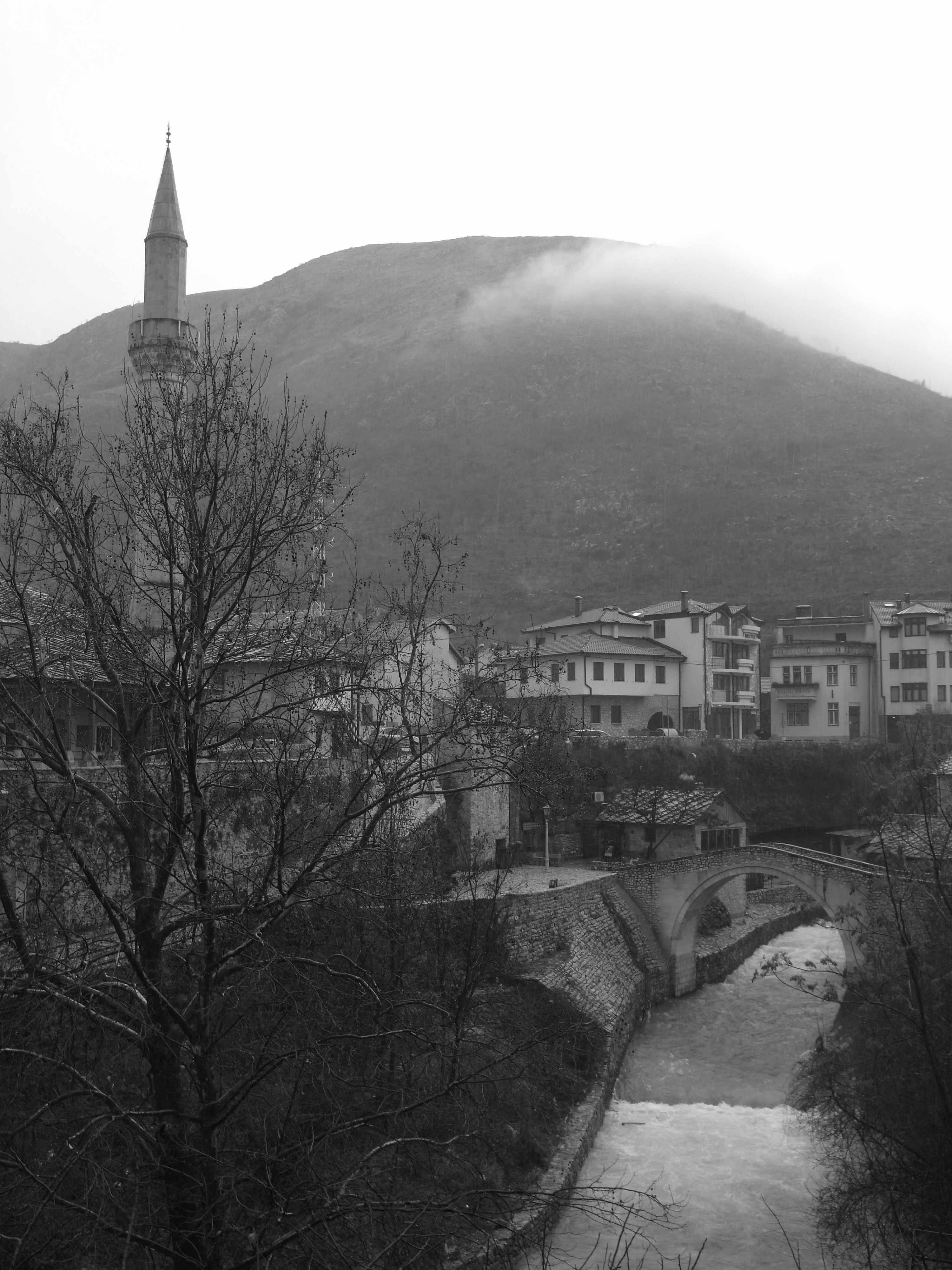 モスタル市内（ボスニア・ヘルツェゴビナ）