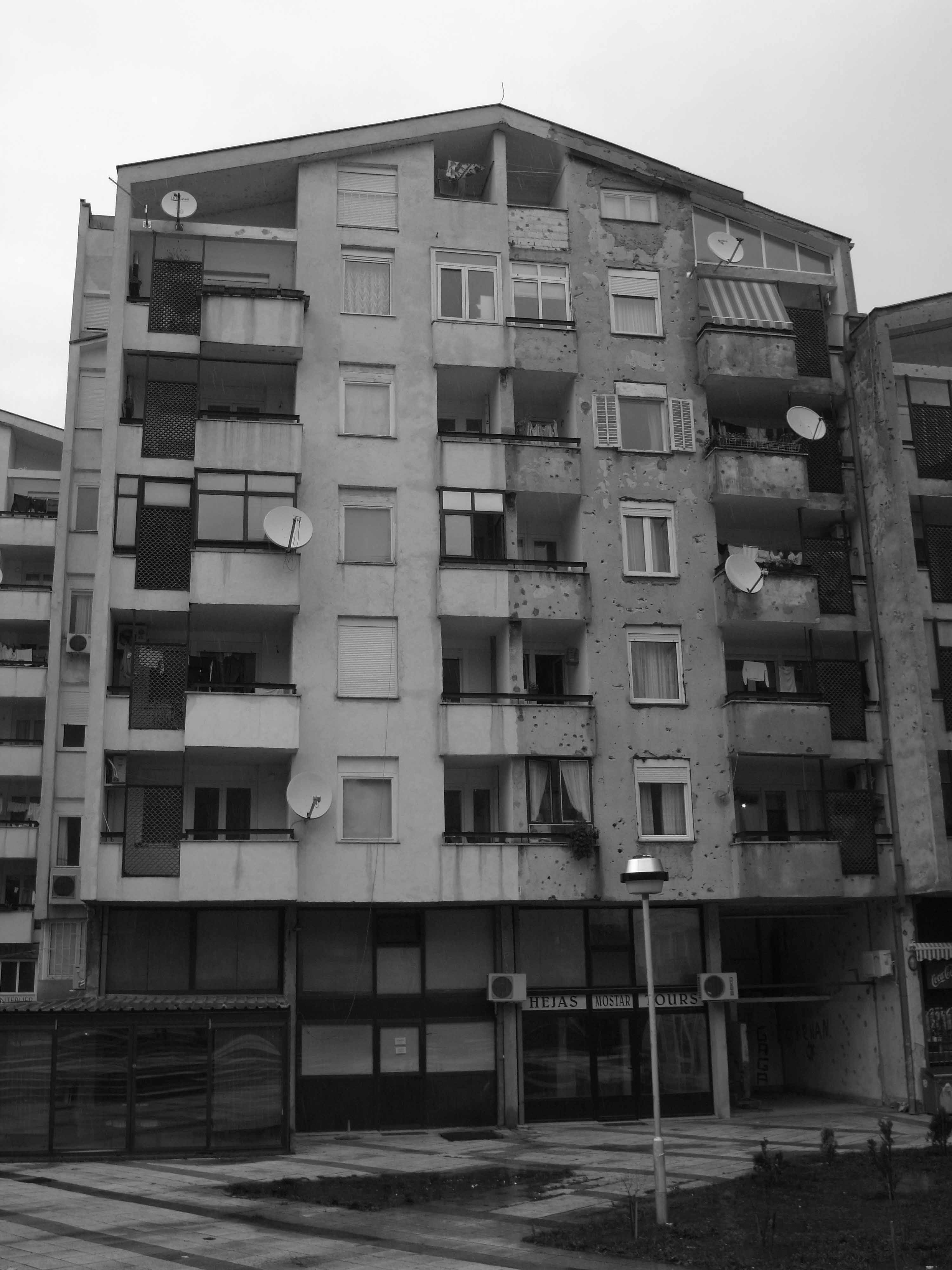 モスタル市内（ボスニア・ヘルツェゴビナ)