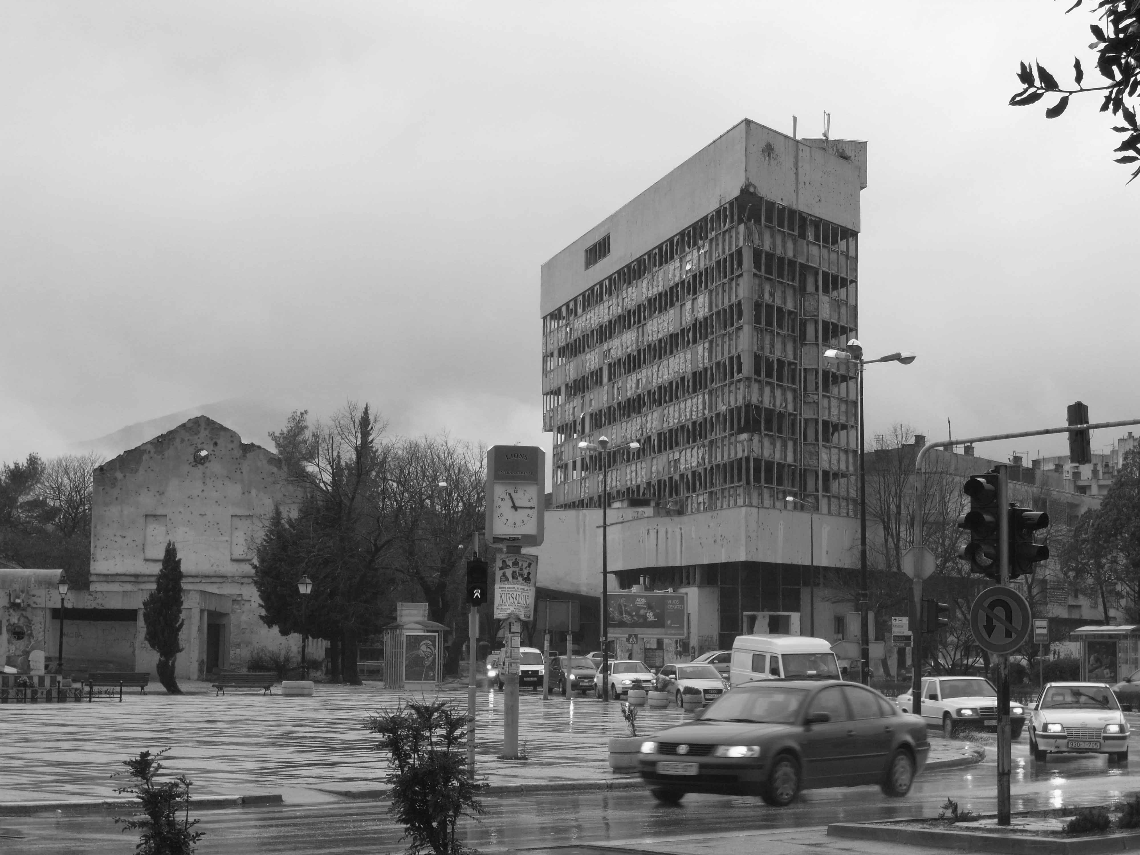 モスタル市内（ボスニア・ヘルツェゴビナ）