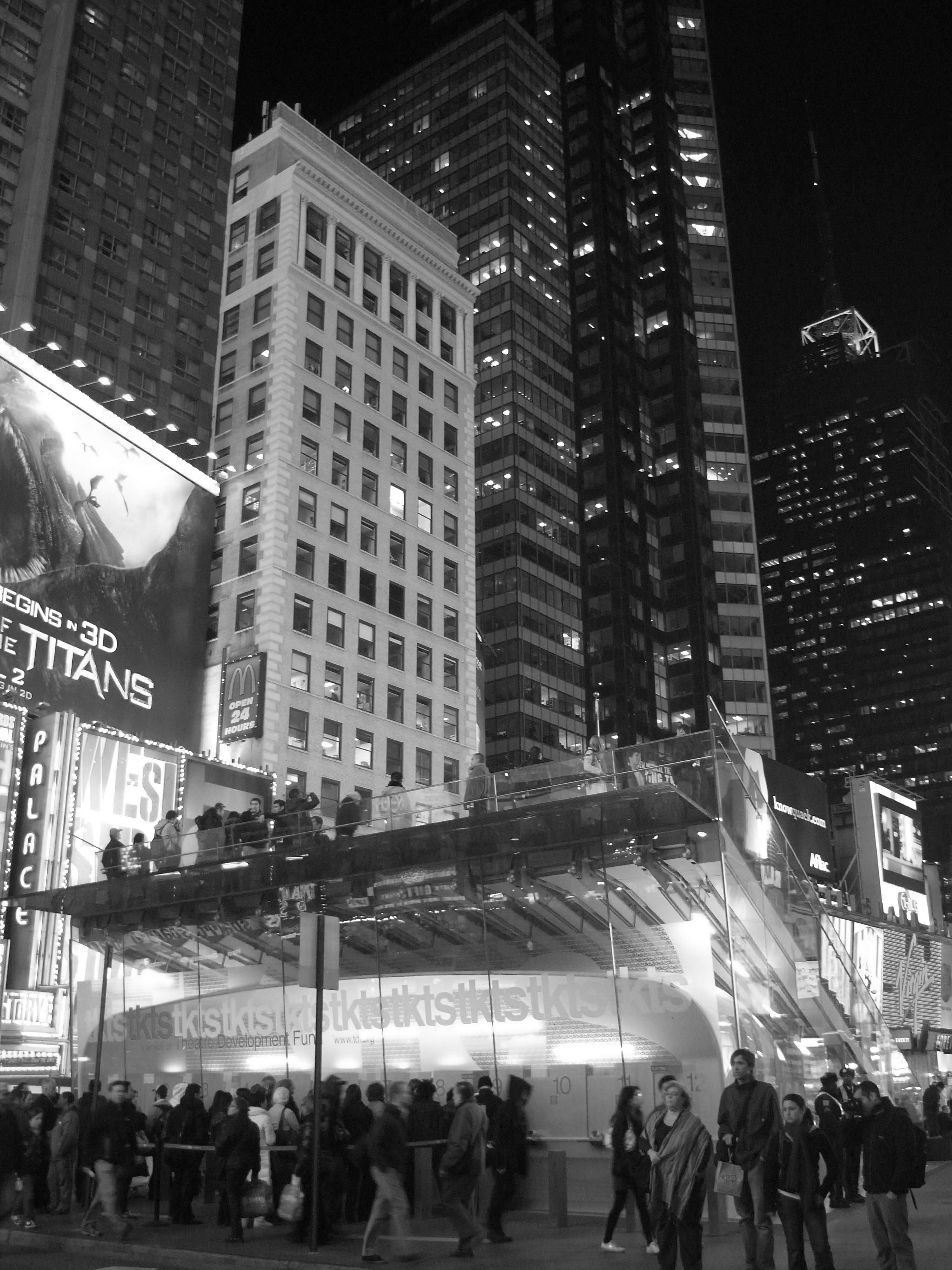 タイムズスクエア　ニューヨーク