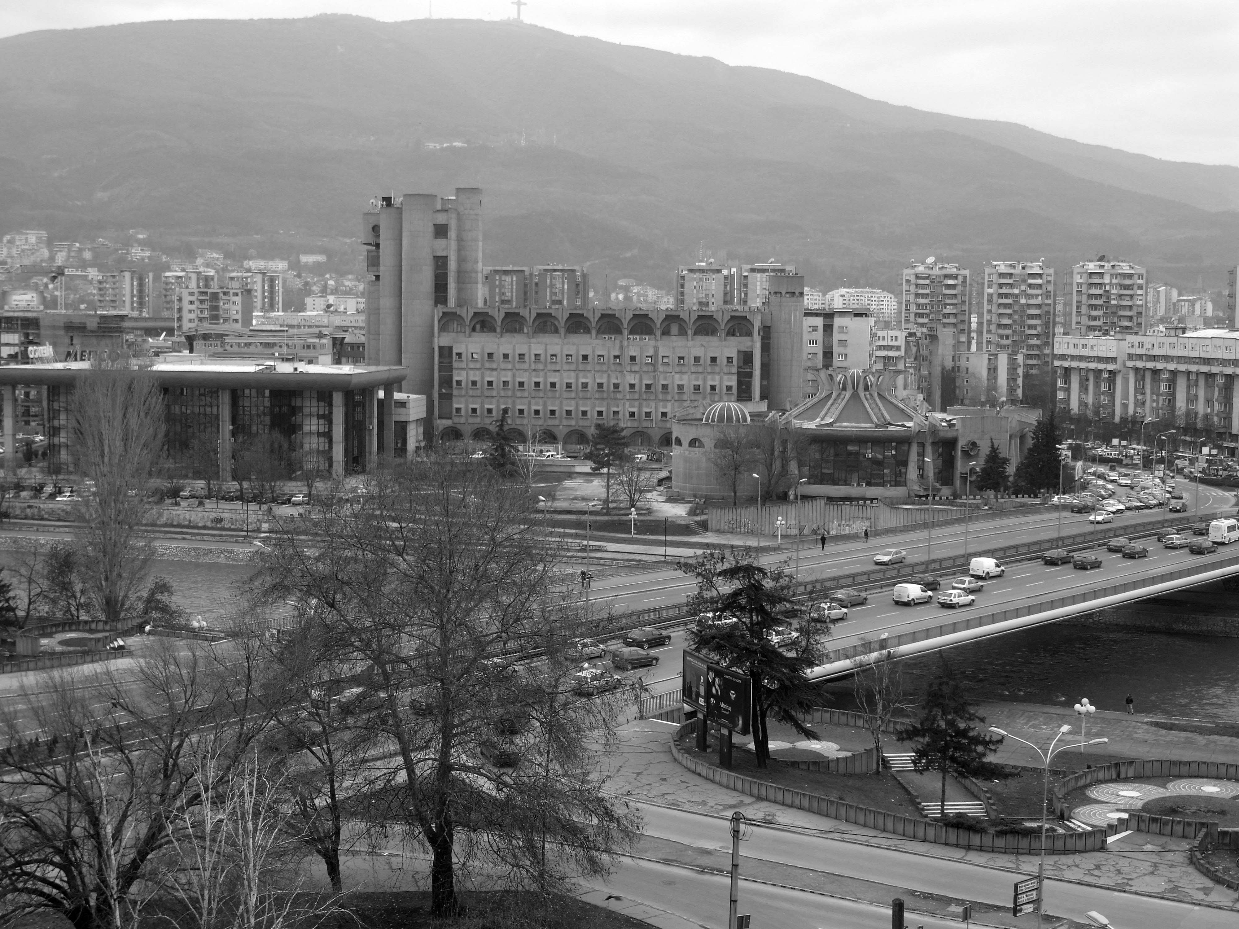 スコピエ市内（マケドニア）