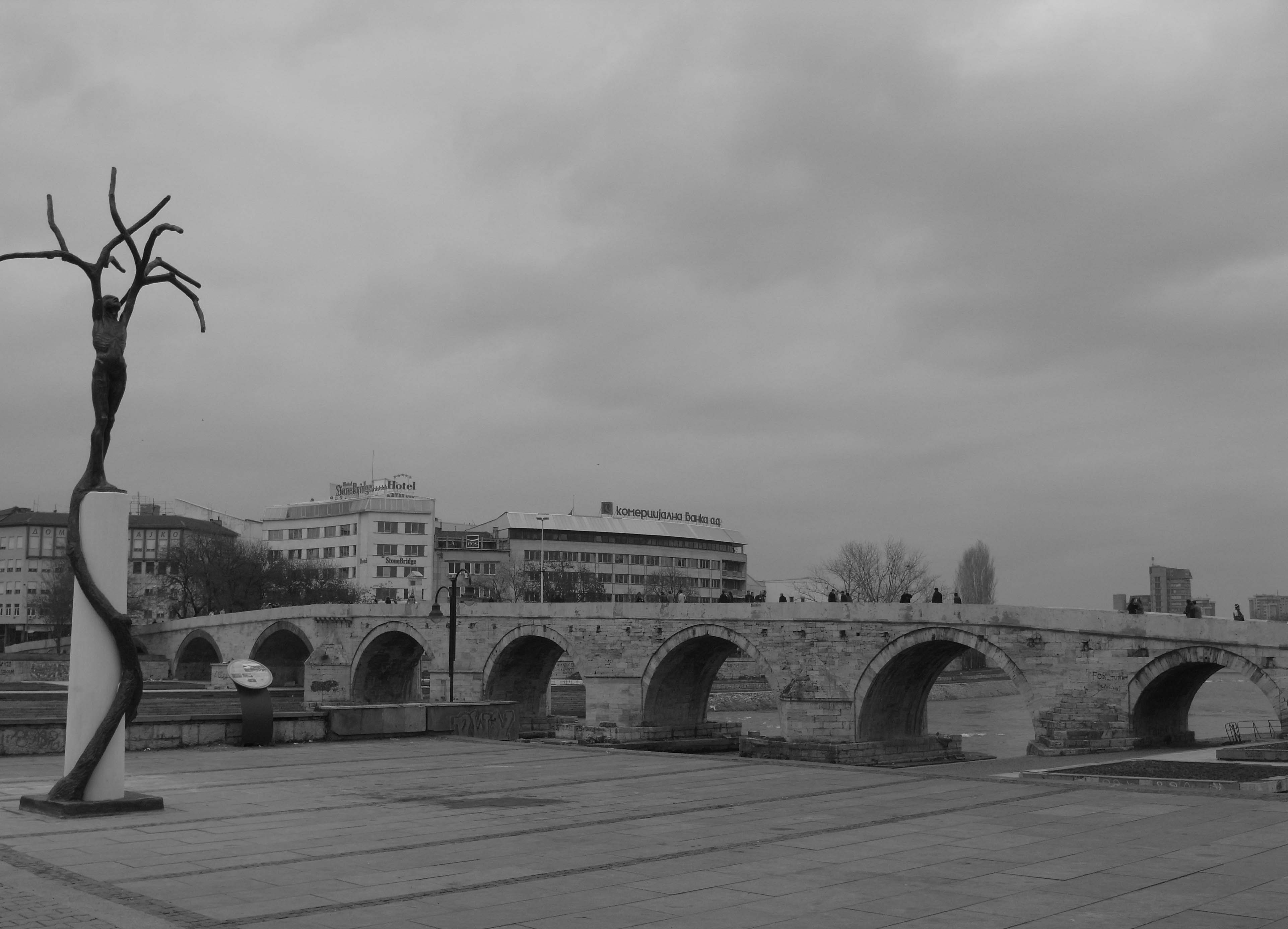 スコピエ市内（マケドニア）