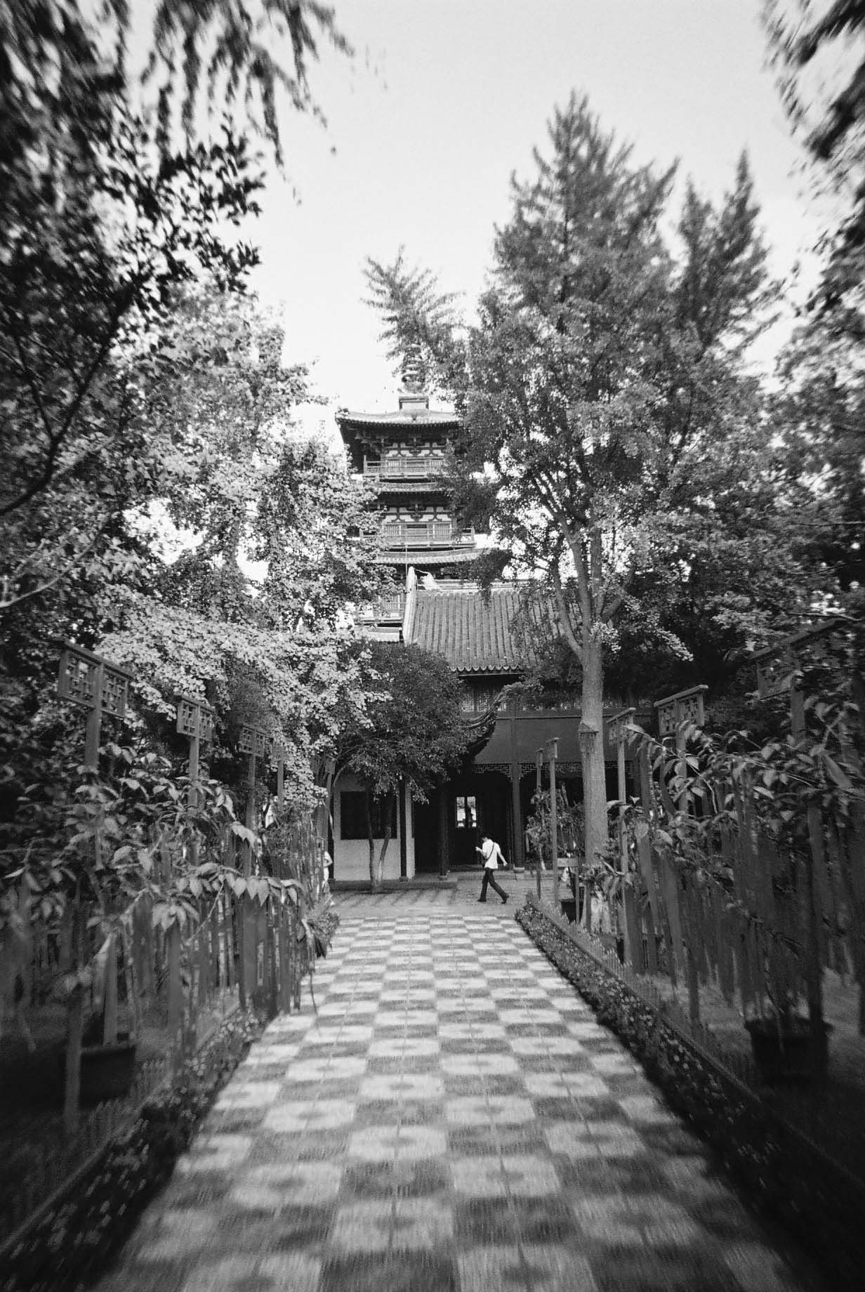 中国　蘇州　寒山寺